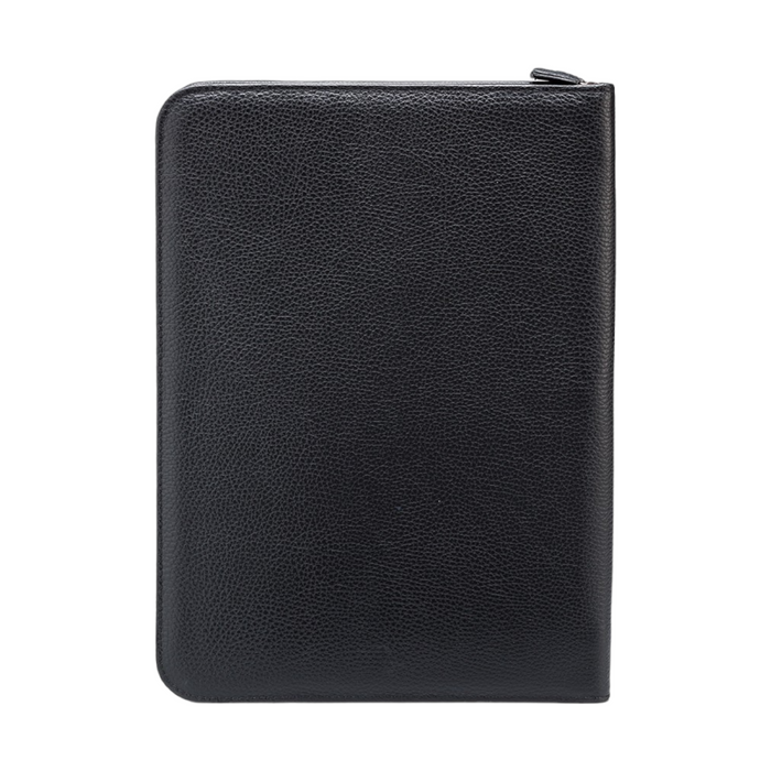 A4 NOTEBOOK HOLDER WITH ZIP FABRIANO BLACK