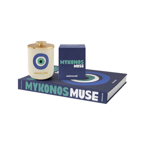ASSOULINE SCENTED CANDLE MYKONOS MUSE