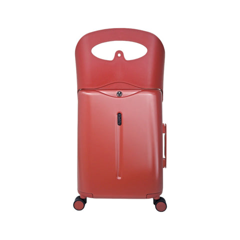 TROLLEY MIAMILY CARRY ON MAROON RED LUG2018RE