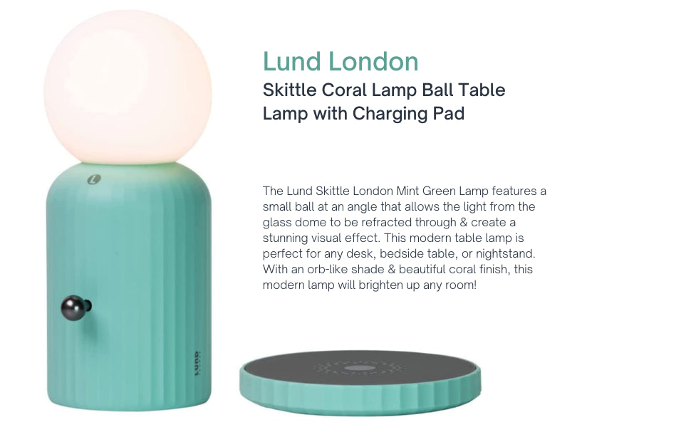 "SKITTLE LAMP MINT LUND LONDON ART. 7470"