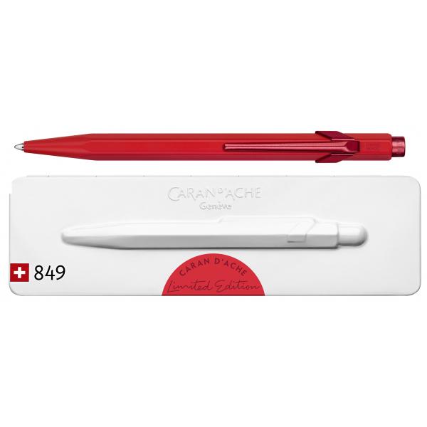 BALL CARAN D'ACHE 849 COLOR 564 SCARLET RED
