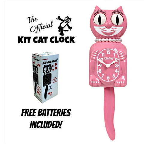 KIT CAT CLOCK ORIGINAL LBC-53 PINK